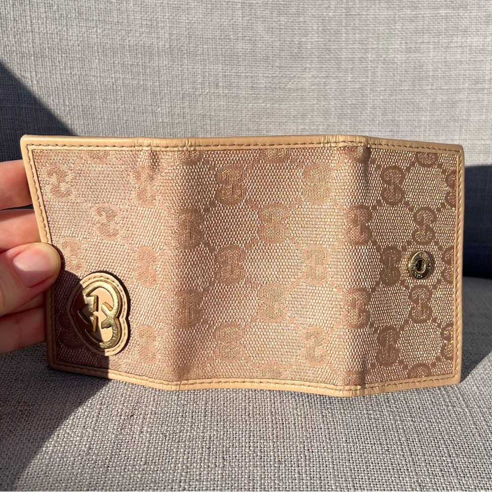 GUCCI Key holder Heart Shimmering Canvas - Picture 2 of 5